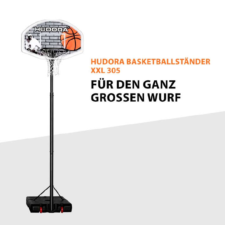 HUDORA Basketballständer XXL 305